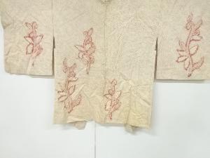 アンティーク　本総絞り蕾唐草模様絵羽織